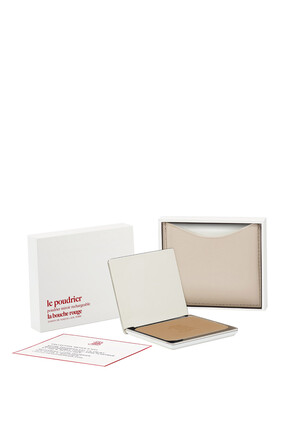Beige Fine Leather Bronzer Set